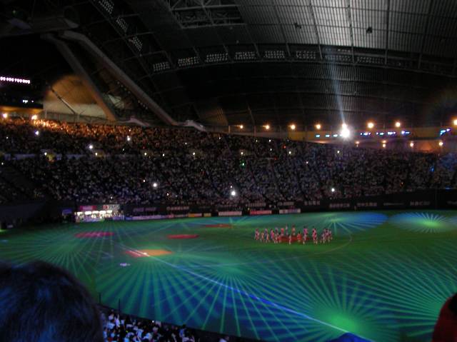 開幕戦・セレモニーの風景